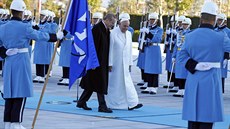 Pape Frantiek na návtv Turecka. (28. listopadu 2014)