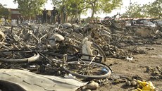 Následky teroristického útoku na mešitu v nigerijském městě Kano (28. listopadu... Následky teroristického útoku na mešitu v nigerijském městě Kano (28. listopadu...