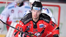 Znojemský útočník Roman Tomas. Znojemský útočník Roman Tomas.