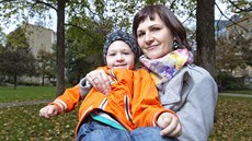 Jana Karešová se synem Adamem Jana Karešová se synem Adamem