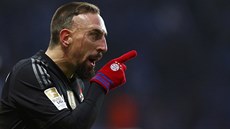 HELE... Franck Ribéry z Bayernu Mnichov v utkání proti Hert Berlín