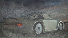 Theodor Pištěk, Racek letící do snu, 1984 Theodor Pištěk, Racek letící do snu, 1984