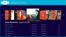Aplikace Album Flow bude pehrávat vae hudební alba v prostedí virtuálního...