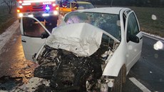 Při těžké dopravní nehodě u Bruntálu bylo v sobotu odpoledne zraněno pět lidí.... Při těžké dopravní nehodě u Bruntálu bylo v sobotu odpoledne zraněno pět lidí....