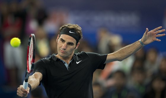 Roger Federer porazil v exhibiní International Premier Tennis League eského...