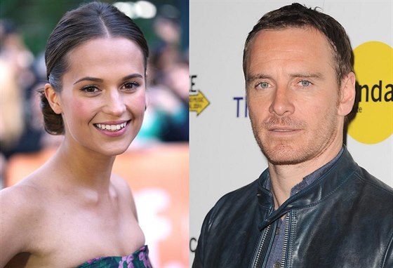 Michael Fassbender a Alicia Vikanderová