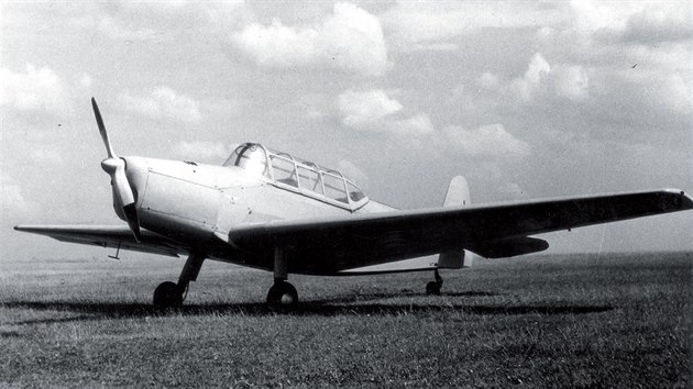 Prototyp cvinho letounu Zlin Z-26 Trener
