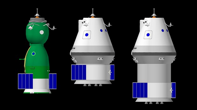 Porovnn modulu PPTS s lod Sojuz