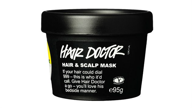 Vlasov maska Hair & Scalp Mask s obsahem hemnku, rozmarnu, mty a jlu pro zklidnn a osven pokoky hlavy, Lush, 289 korun