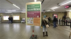 Uzavírka stanice metra Staroměstská (5. prosince 2014) Uzavírka stanice metra Staroměstská (5. prosince 2014)