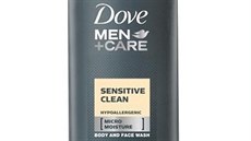 Hypoalergenní sprchový gel pro citlivou pokoku, Dove Men+Care Sensitive Clean,...