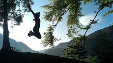 V Itálii na Lago di Ledro, kde jsem si s kamarádkou vyběhly ráno před... V Itálii na Lago di Ledro, kde jsem si s kamarádkou vyběhly ráno před...