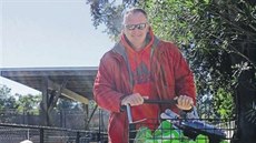 PO RANNÍ SMĚNĚ. Kouč Aleš Kodat v malém areálu v Bradentonu trénuje syna... PO RANNÍ SMĚNĚ. Kouč Aleš Kodat v malém areálu v Bradentonu trénuje syna...