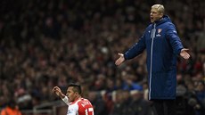 ALE TO SNAD NE!?! Kou Arsenalu Arsene Wenger i jeho faulovaný svenec Alexis