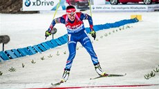 Veronika Vítková v cíli vytrvalostního závodu v Östersundu. Veronika Vítková v cíli vytrvalostního závodu v Östersundu.