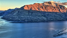 Jezero Wakatipu a parník Earnslaw, Queenstown