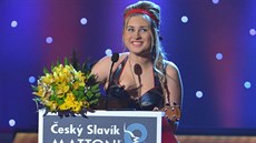 Vyhlášení vítězů ankety Český slavík Mattoni 2014. V kategori Objev roku... Vyhlášení vítězů ankety Český slavík Mattoni 2014. V kategori Objev roku...