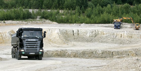 Firma Sedlecký kaolin tí také v dole Podlesí. Více surovin ne dosud se...