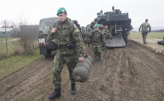 Na Zlínsko dorazili lenové 7. mechanizované brigády.