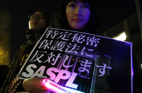 Proti novému zákonu o státním tajemství protestovaly v Japonsku stovky lidí....
