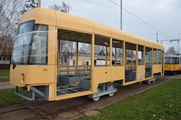 Nový typ tramvaje EVO1