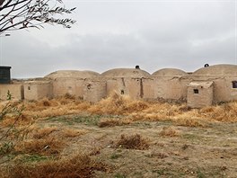 Povodn v turkmenské vesnici zcela zboily 39 z 50 dom (Afghánistán, 27....