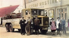 V roce 1935 už velkopopovický pivovar používal k rozvážení svých sudů s pivem... V roce 1935 už velkopopovický pivovar používal k rozvážení svých sudů s pivem...