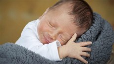 Novorozenci jsou pro focení tvárné pi spánku, který vypluje vtinu jejich...