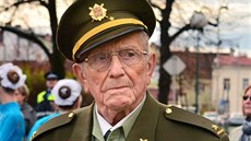 Válečný veterán Rostislav Kubišta při loňských oslavách Dne vzniku samostatného... Válečný veterán Rostislav Kubišta při loňských oslavách Dne vzniku samostatného...