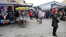 Na trnici v polském Tín jsou k vidní hlavn eské nápisy. Tch polských...