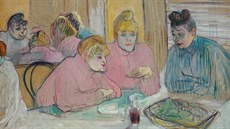 Henri de Toulouse-Lautrec: Dámy v jídeln (1893)