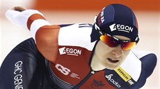 Martina Sáblíková na patnáctistovce v Heerenveenu. Martina Sáblíková na patnáctistovce v Heerenveenu.