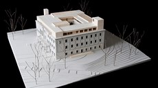 Návrh pestavby zlínského zámku od architekta Pavla Míka.