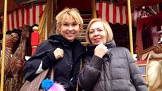 Kateřina Hrachovcová a její maminka Alena Kateřina Hrachovcová a její maminka Alena
