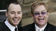 David Furnish a Elton John