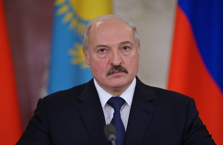 Bloruský prezident Alexandr Lukaenko (23. prosince 2014).