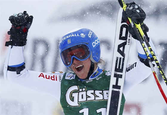 VÍTZKA. Sara Hectorová vyhrála obí slalom v Kühtai.