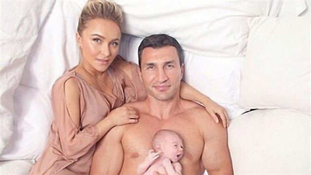 Hayden Panettiere, Vladimir Kliko a jejich dcera Kaya Evdokia