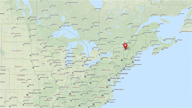 Msteko Jericho ve stt Vermont, USA. Dnes m asi pt tisc obyvatel.