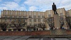 Masarykovo námstí a dalí klenot hradecké architektury  Goárova kubisticky...