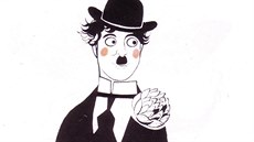 Charlie Chaplin podle Karla mída