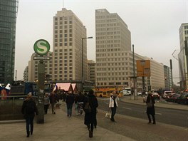 Z Leipziger Platz plynule pejdete na Potsdamer Platz - Postupimsk nmst. V...