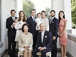 vdsk krlovsk rodina v lt 2014: Chris ONeill, princezna Madeleine a...