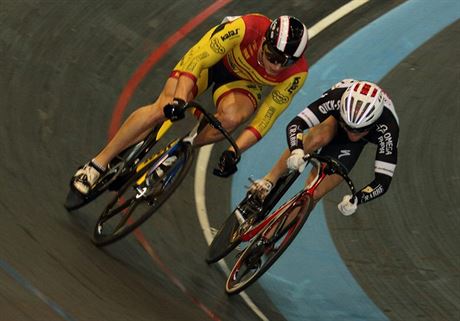 Robin Wagner (vlevo) ve sprinterském souboji.