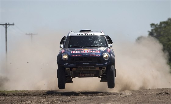 Násir Attíja v 2. etap Rallye Dakar