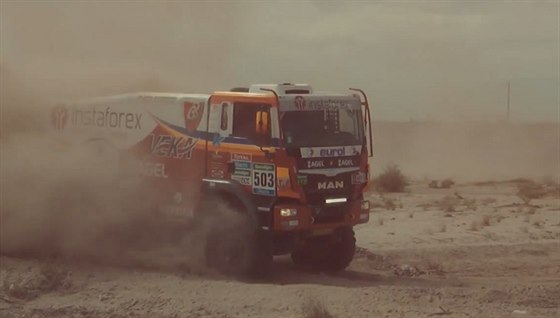 Ale Loprais na Rallye Dakar, ilustraní foto