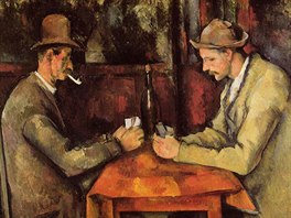 NEJDRAÍ. Slavný obraz Hrái karet (1892-93) od Paula Cézanna získala do svého...
