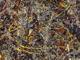 Druhou píku zaujímá dílo No. 5, 1948 amerického malíe Jacksona Pollocka. V...