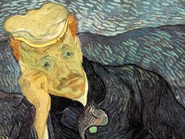 Portrét Dr. Gacheta (1890) od Vincenta van Gogha byl vydraen v newyorské síni...