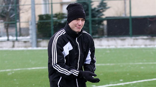 Josef tvrtnek v zimn pprav olomouckch fotbalist.